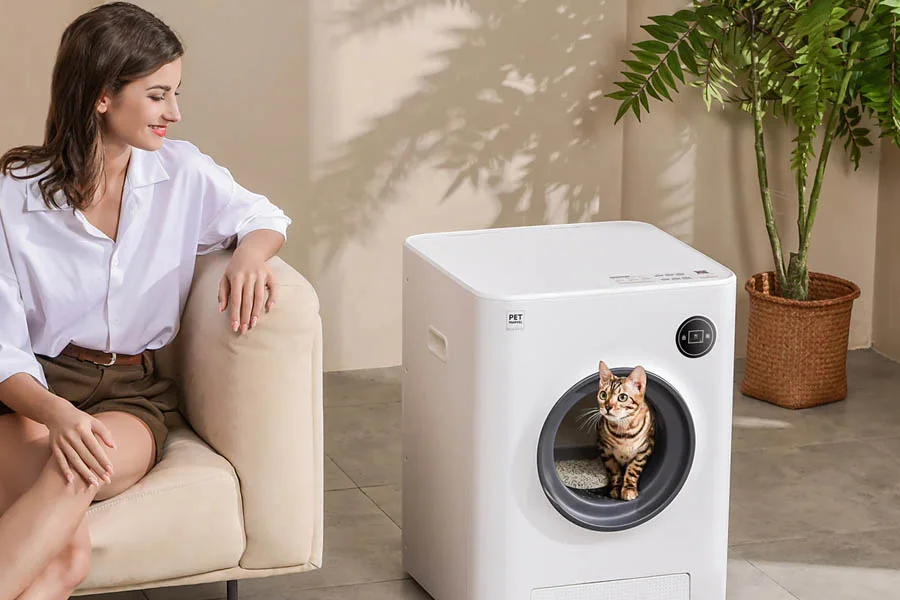 electric cat litter